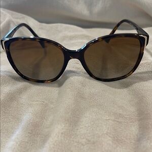 Prada Brown and Black Sunglasses